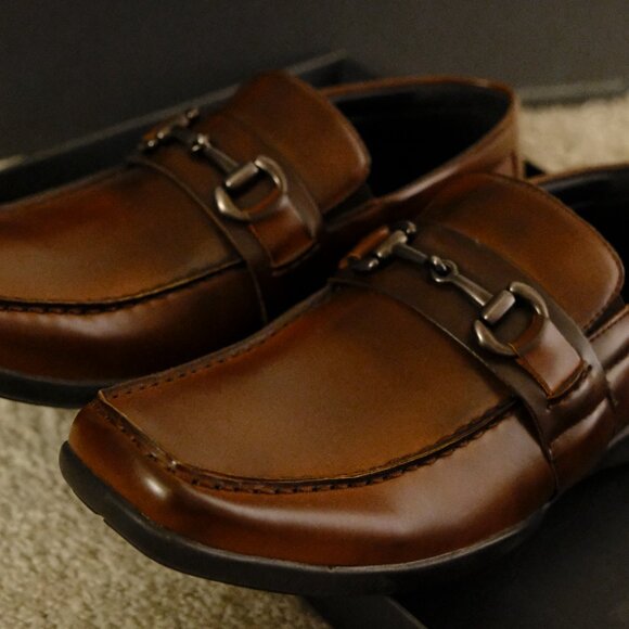 Kenneth Cole Reaction Mens Loafers US 8.5 Med Brown NIB main image 5